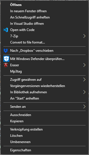 Context Menu